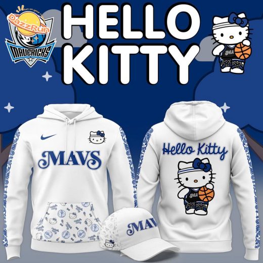 Dallas Mavericks NBA Hello Kitty Limited Edition Hoodie