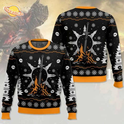 Dark Souls Christmas Ugly Sweater Holiday Edition