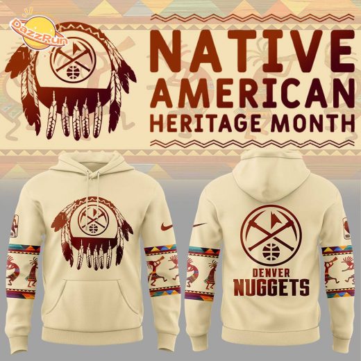 Denver Nuggets Native American Heritage Nike Hoodie Hot Design