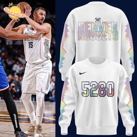 Denver Nuggets Nike City Edition Swingman Sweatshirt 2024