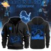 Detroit Lions 2024 Back In Black New Design Limited Edition Hoodie