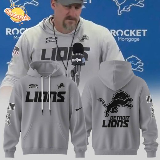 Detroit Lions Nike 2024 Salute to Service Limited Edition Hoodie