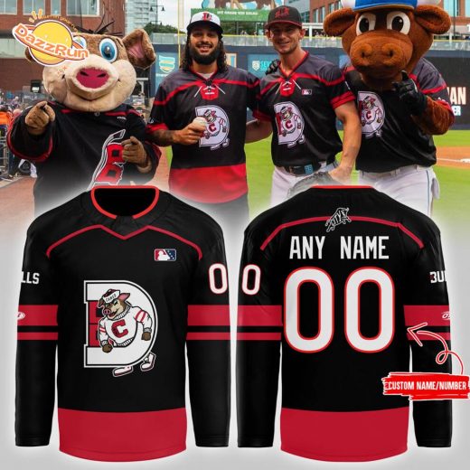 Durham Bulls x 2024 Hockey Night Carolina Hurricanes Premium Personalized Jersey