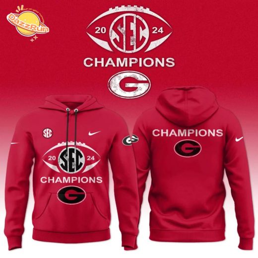 Georgia Football 2024 Championship Hoodie – Nike Exclusive Edition