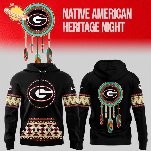 Georgia Bulldogs Native American Heritage Night Hoodie – 2024 Edition