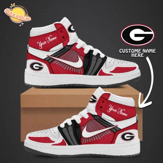 Georgia Bulldogs Nike Limited AJ1 Shoes – Custom Edition