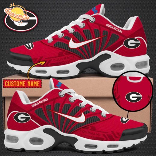 Georgia Bulldogs Red Air Max Sports Shoes – Limited Edition Dazz