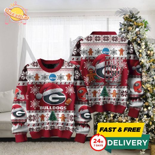 Georgia Bulldogs They Not Like Us Christmas Ugly Sweater