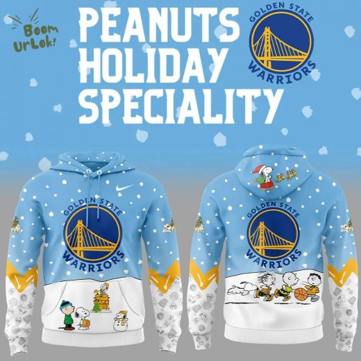 Golden State Warriors Peanuts & Snoopy Nike Hoodie – Version 1