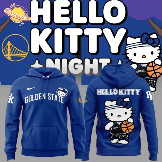 Golden State Warriors x Hello Kitty 2024 Limited Edition Hoodie (Fan Gift)