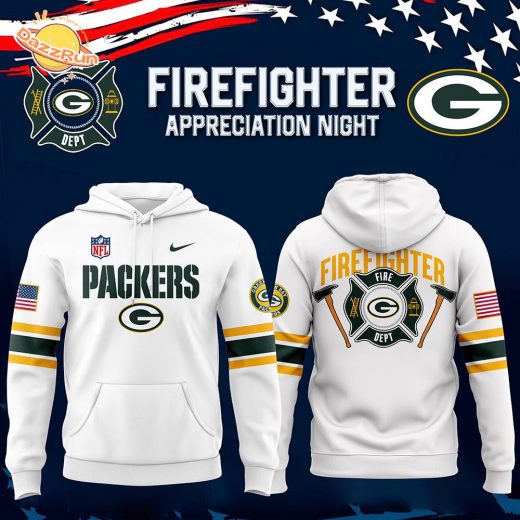 Green Bay Packers 2024 Firefighter Appreciation Night Limited Edition Hoodie