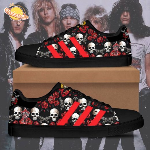 Guns N’ Roses Stan Smith Shoes 2024 Limited Edition