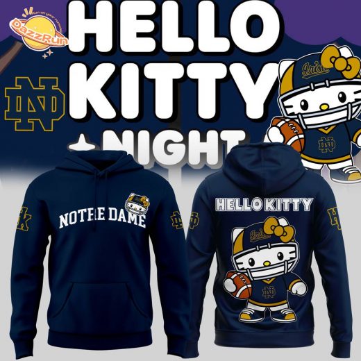 Hello Kitty x Notre Dame Football Hoodie – New Special Edition 2024