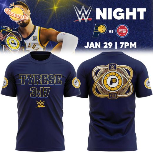 Indiana Pacers x 2025 WWE Night Premium Limited Tee | NBA x WWE Night Shirt