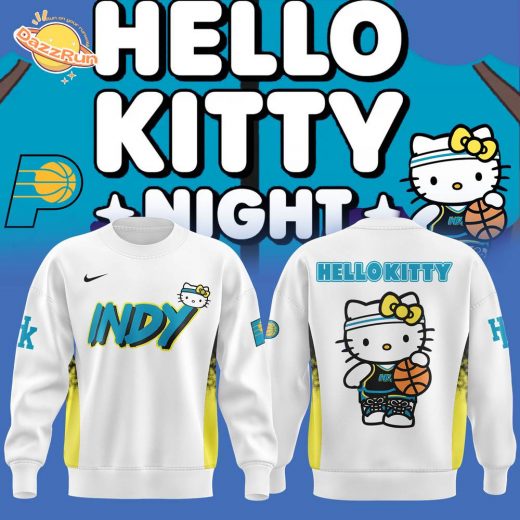 Indiana Pacers x Hello Kitty 2024 Sweatshirt Special Release