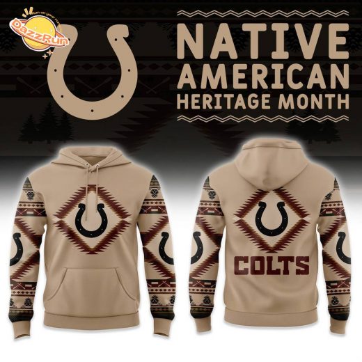 Indianapolis Colts Native American Heritage Hoodie 2024 Limited