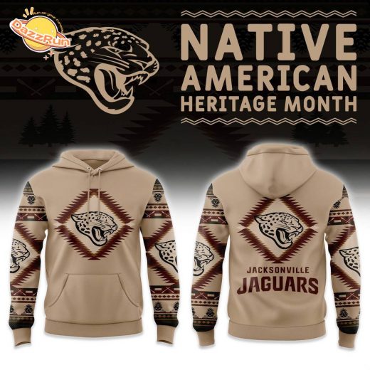 Jacksonville Jaguars Native American Heritage Hoodie – Limited 2024