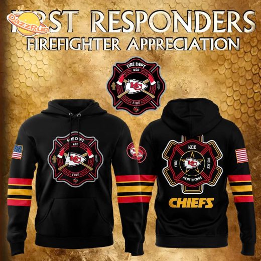 Kansas City Chiefs 2024 Firefighter Appreciation Premium Hoodie