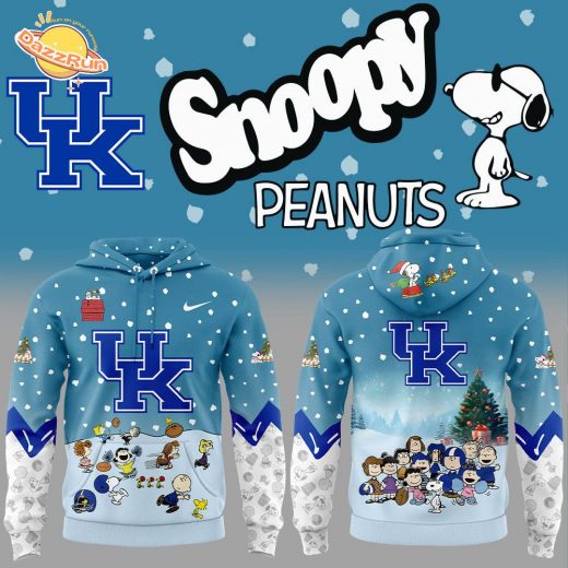 Kentucky Football 2024 Peanuts & Snoopy Nike Hoodie