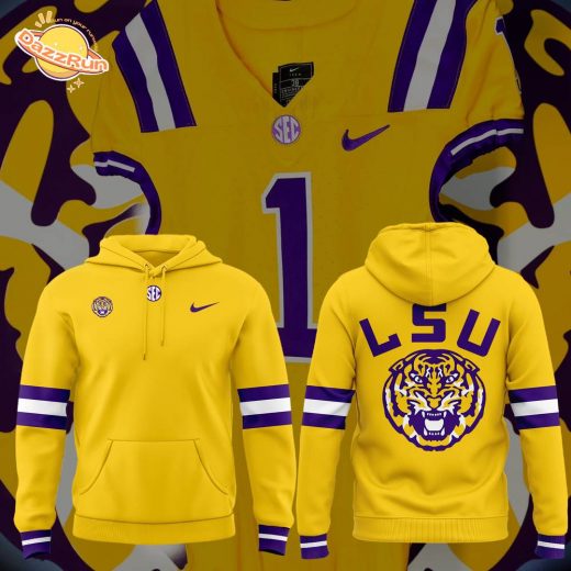 LSU Tigers Football Special Edition Alternate Gold Hoodie