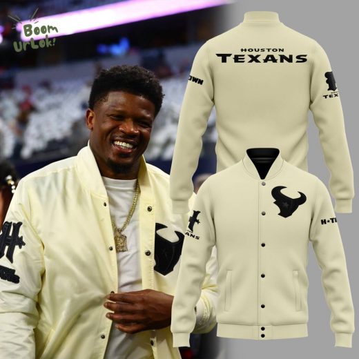 Limited Edition Andre Johnson Houston Texans Bomber Jacket – Exclusive Collection 2024