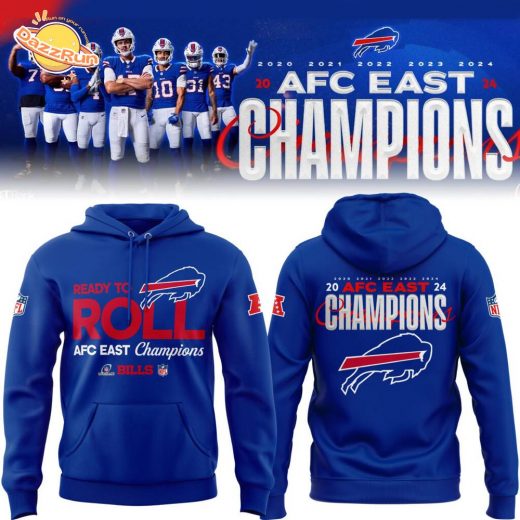 Limited Edition Buffalo Bills AFC EAST Champions Hoodie – 2024 Edition