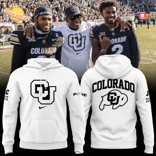 Limited Edition Colorado Football 2024 White Hoodie