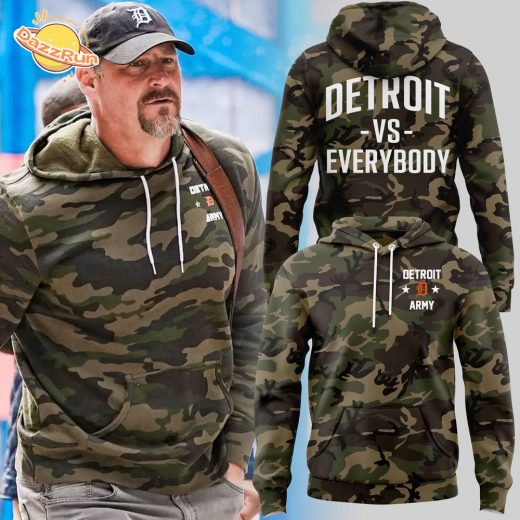 Limited Edition Detroit Lions 2024 Camo Hoodie