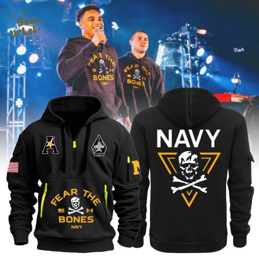 Limited Edition Navy Midshipmen Football Jolly Rogers Hoodie 2024 – Special Edition