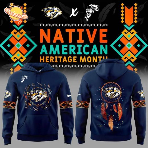 Limited Edition Nike Nashville Predators Native American Heritage Month Hoodie