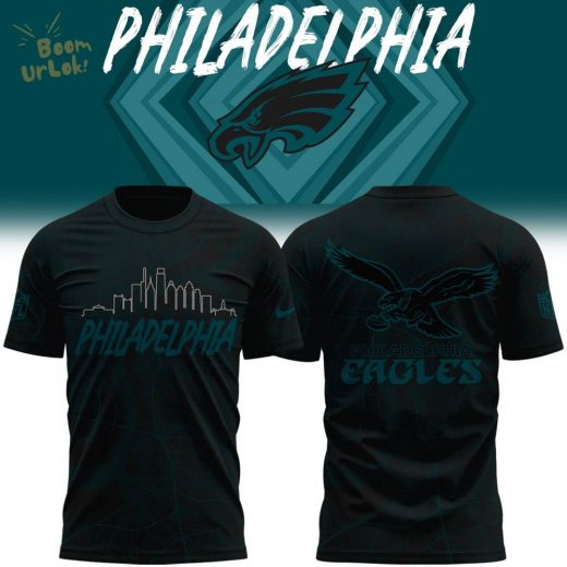 Limited Edition Philadelphia Eagles Black T-Shirt 2024 – Exclusive Design