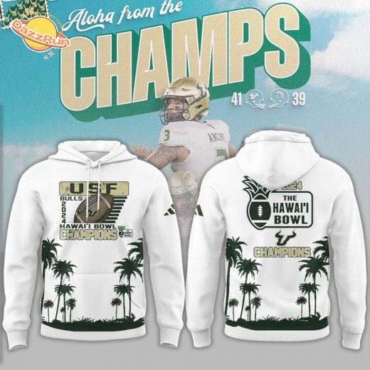 Limited Edition USF Football x Champion Hawaii Bowl Hoodie