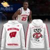 Limited Edition Wisconsin Basketball Hoodie 2024 – Version 2