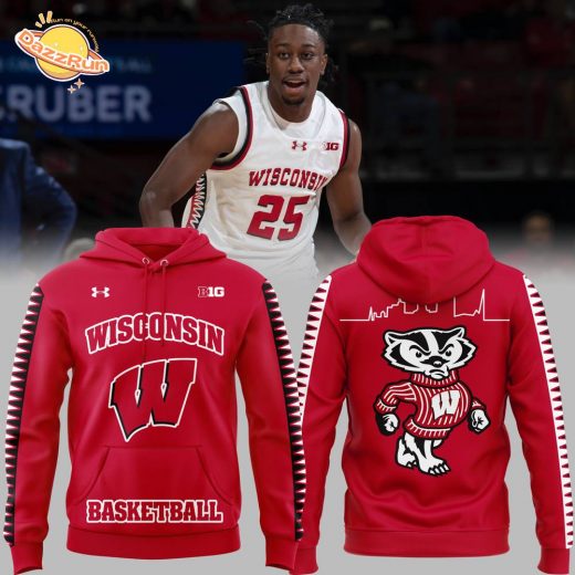 Limited Edition Wisconsin Basketball Hoodie 2024 – Version 2