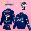 Sacramento Kings 2024 Hello Kitty Night Premium Limited Bomber Jacket