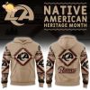 Los Angeles Chargers Native American Heritage Hoodie 2024 Edition