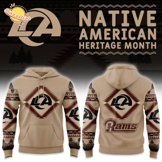 Los Angeles Rams Native American Heritage Hoodie – 2024 Special Release