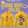 Luffy Gear 5 Joins Lakers One Piece Night Nike Black Hoodie 2024 Special