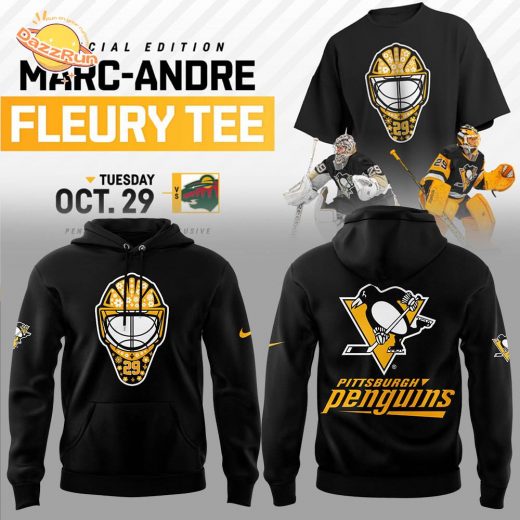 Marc-Andre Fleury Special Edition Tee Hoodie – New Design Version