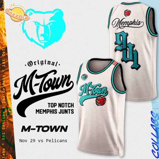 Memphis Grizzlies 2024 “Respect My City” Premium Limited Edition Jersey