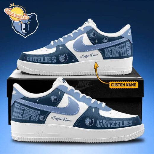 Memphis Grizzlies Nike Air Force 1 Limited Shoes – 2024 Edition