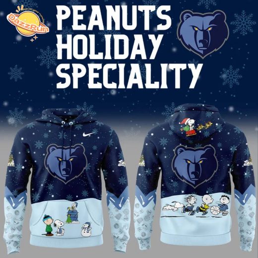 Memphis Grizzlies Peanuts x Snoopy 2024 Nike Hoodie