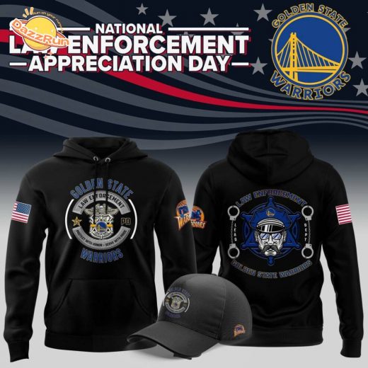 Men’s Golden State Warriors 2024 First Responders Appreciation Day Pullover Hoodie