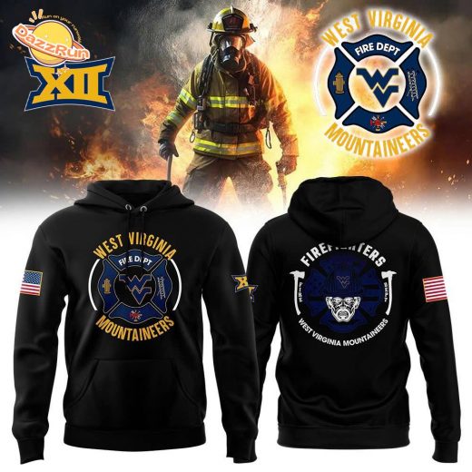 Men’s West Virginia Football x 2024 Firefighter Appreciation Night Premium Limited Pullover Hoodie