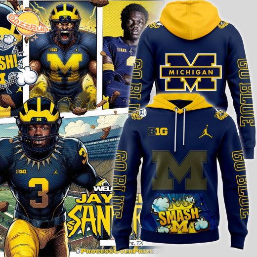 Michigan Wolverines 2024 “Go Blue” Football Limited Edition Hoodie