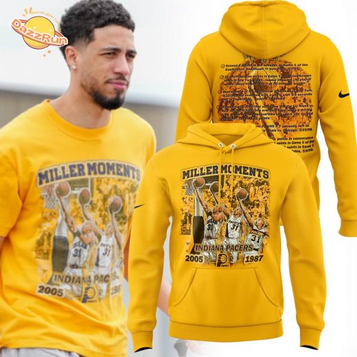 Miller Moments Indiana Pacers Limited Edition Hoodie