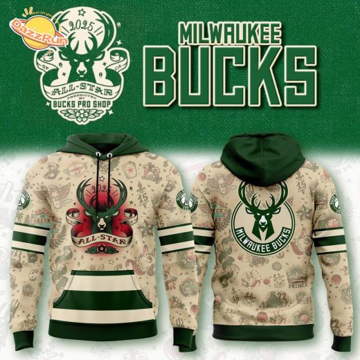 Milwaukee Bucks 2025 All-Star Premium Limited Hoodie - Men’s Edition