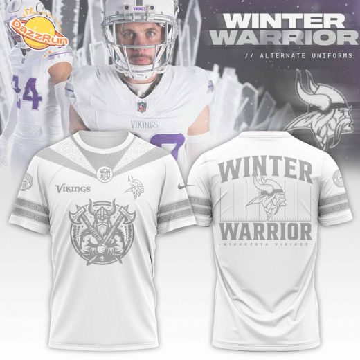 Minnesota Vikings 2024 Winter Warrior T-Shirt – Limited Edition