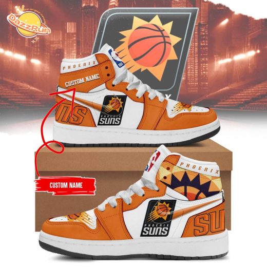 NBA Phoenix Suns Air Jordan 1 Custom Name Shoes – Personalized 2024