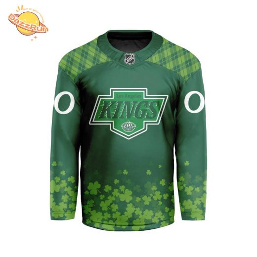 NHL Los Angeles Kings St. Patrick’s Day V-shaped Jersey